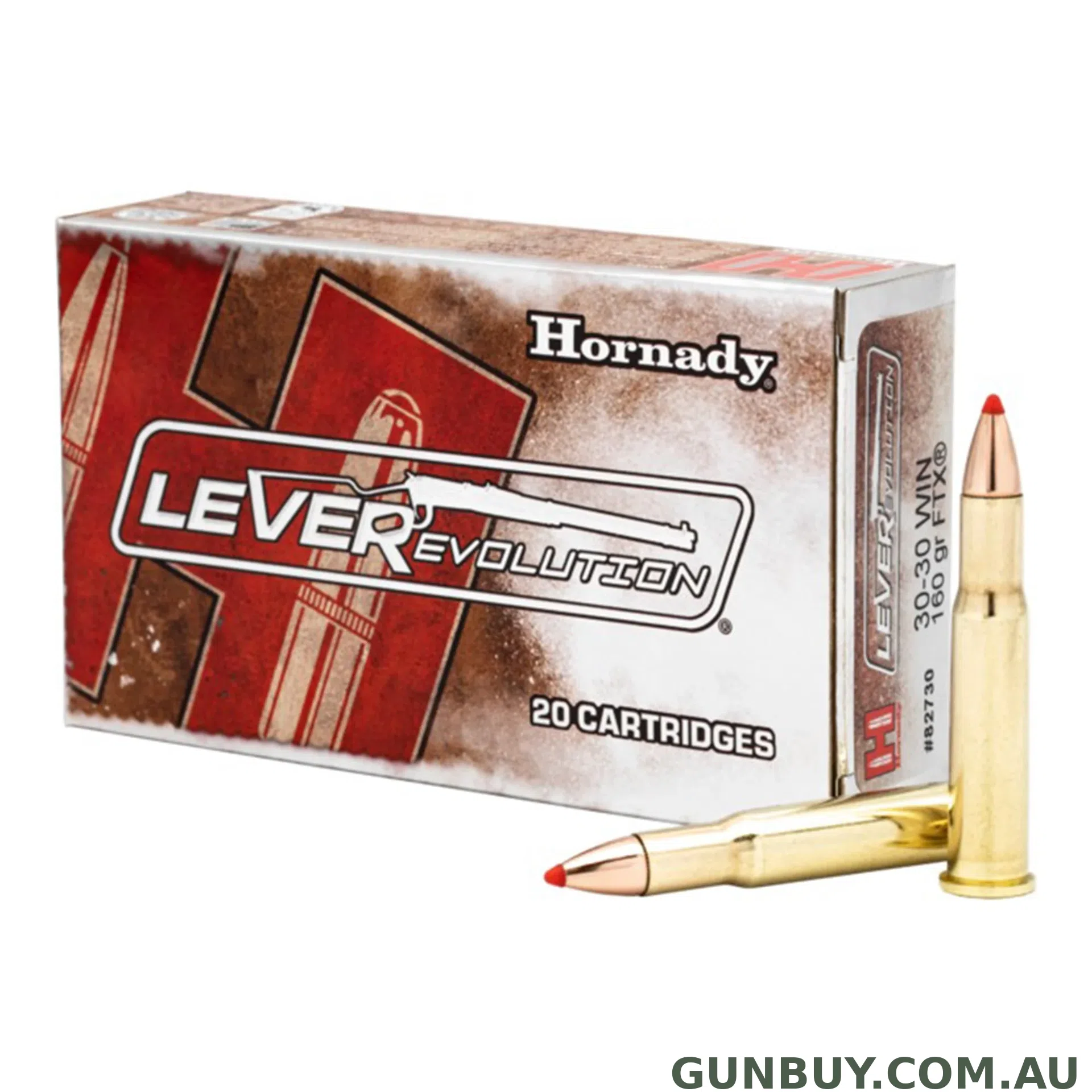 Hornady 30-30 Win 160gr FTX LEVERevolution / 20