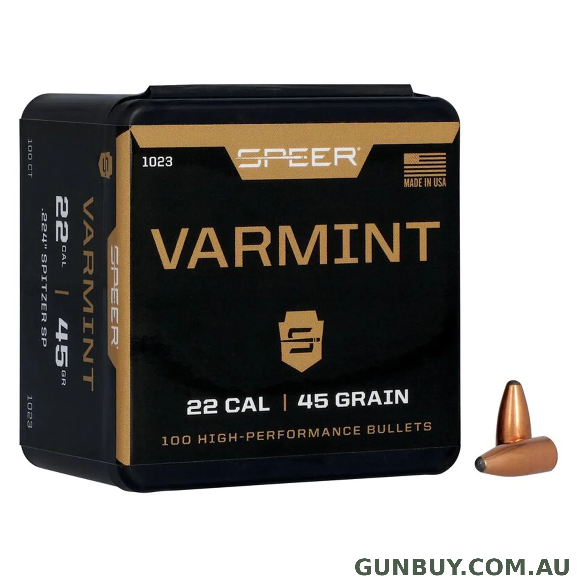 Sierra 224 45gr Spitzer