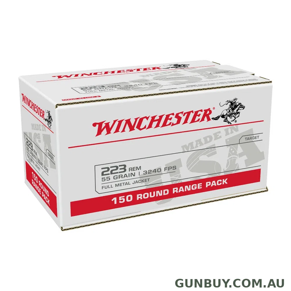 Winchester Value Pack 223 Rem 55gr FMJ - 150pk