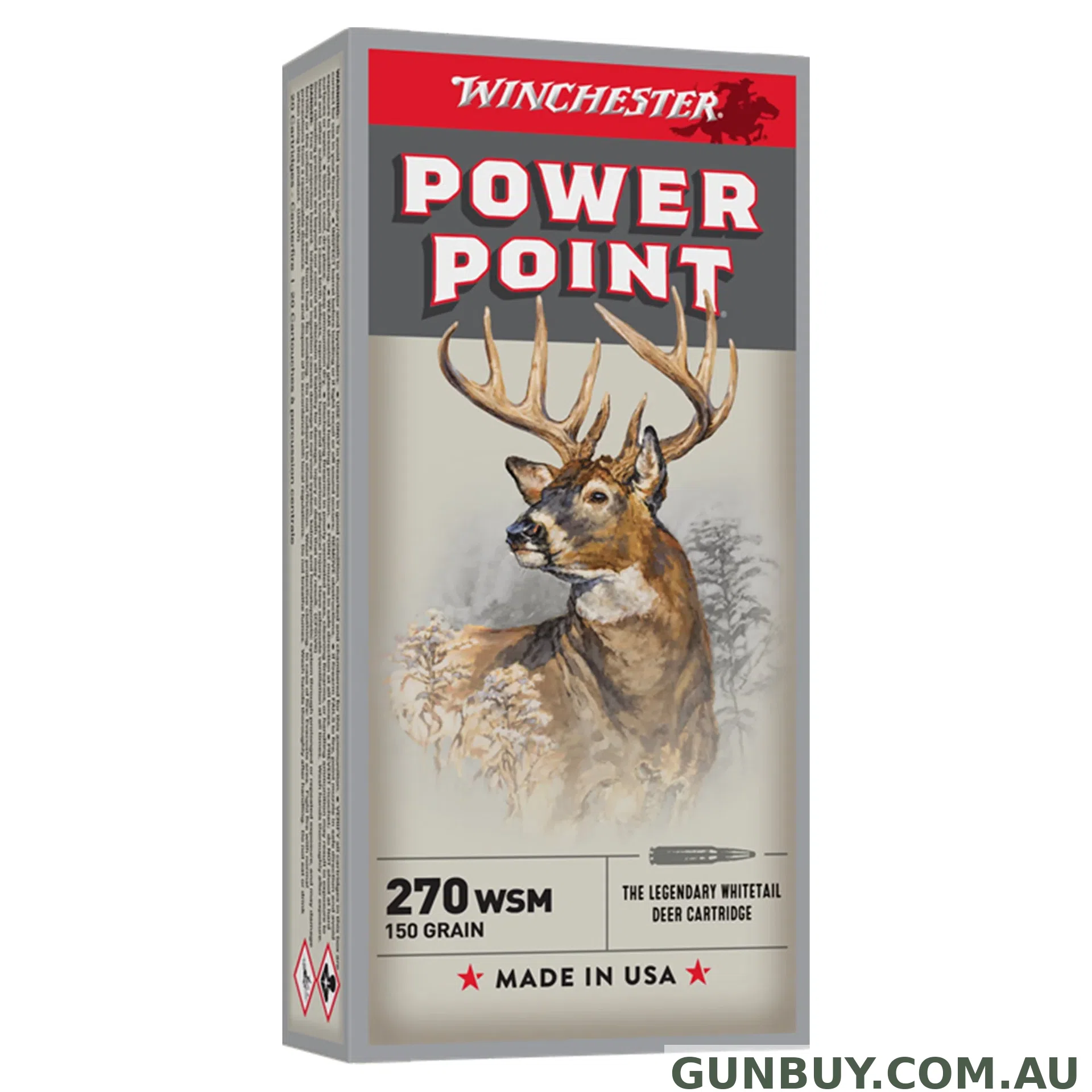 Winchester Power Point 270WSM 150gr PP - 20 Pack
