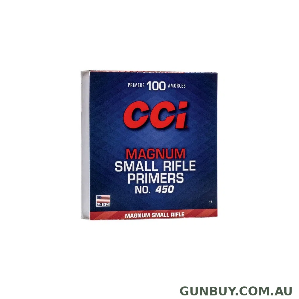 CCI Primer 450 Small Rifle Magnum - 100