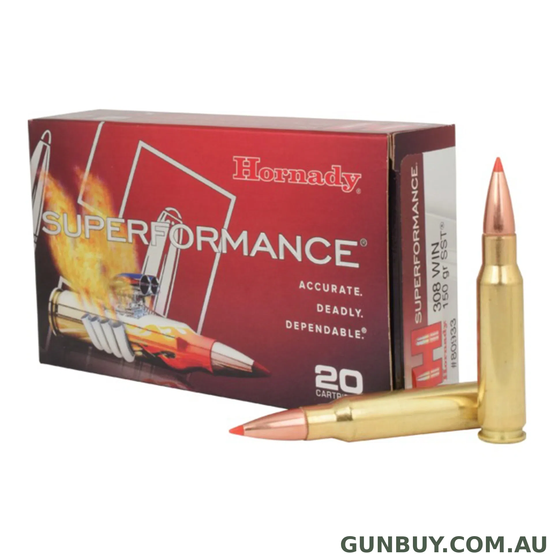 Hornady 308 Win 150gr SST SPF
