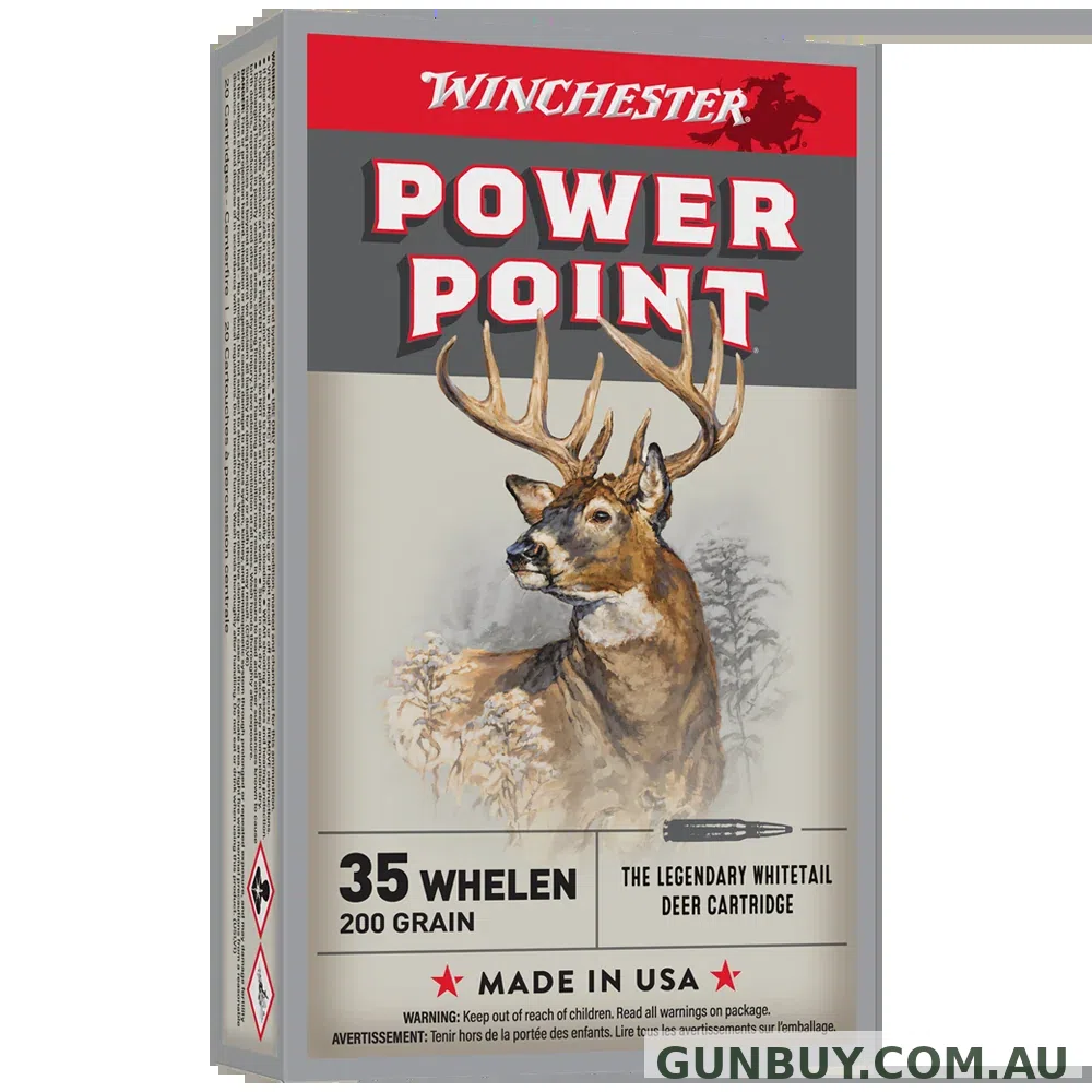 Winchester Power Point 35 Whelan 200gr PP - 20 Pack