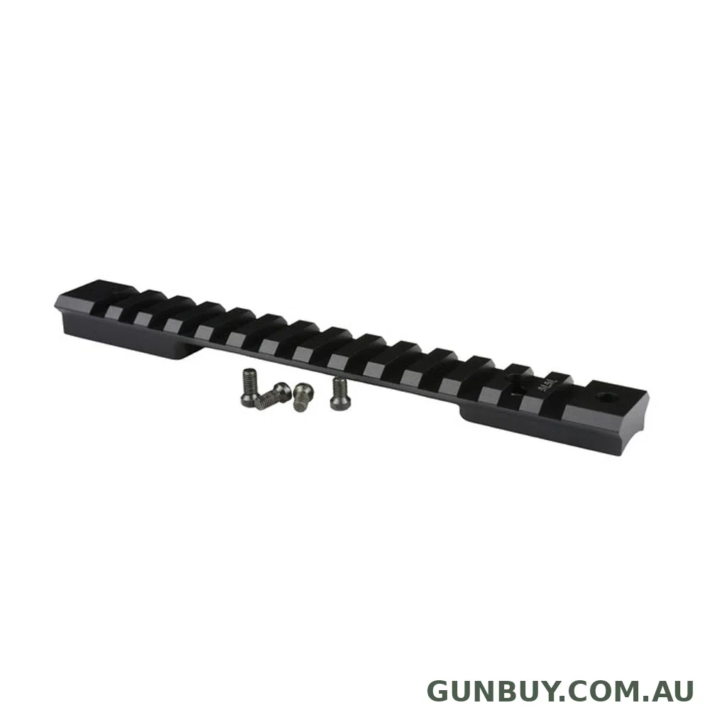 Warne T3 1 Piece Mountain Tech Picatinny Rail - 20 MOA