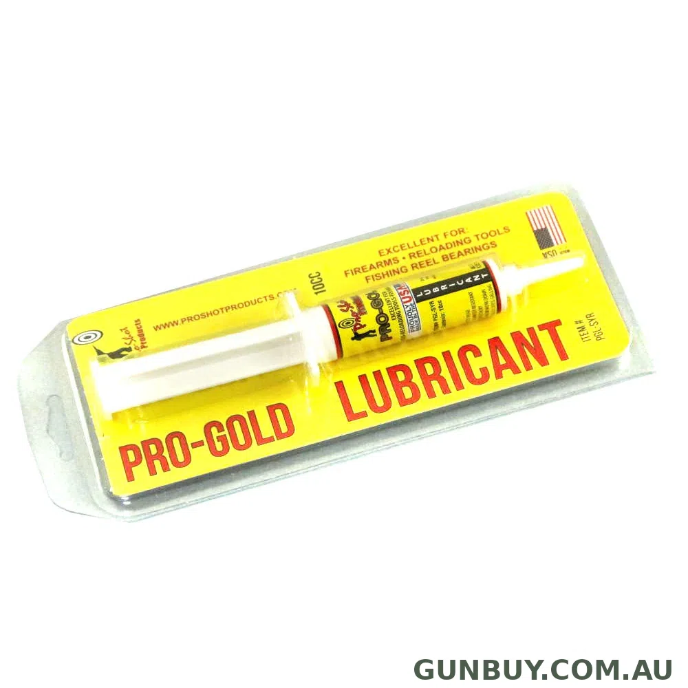 Pro Gold Lube Syringe - 10cc