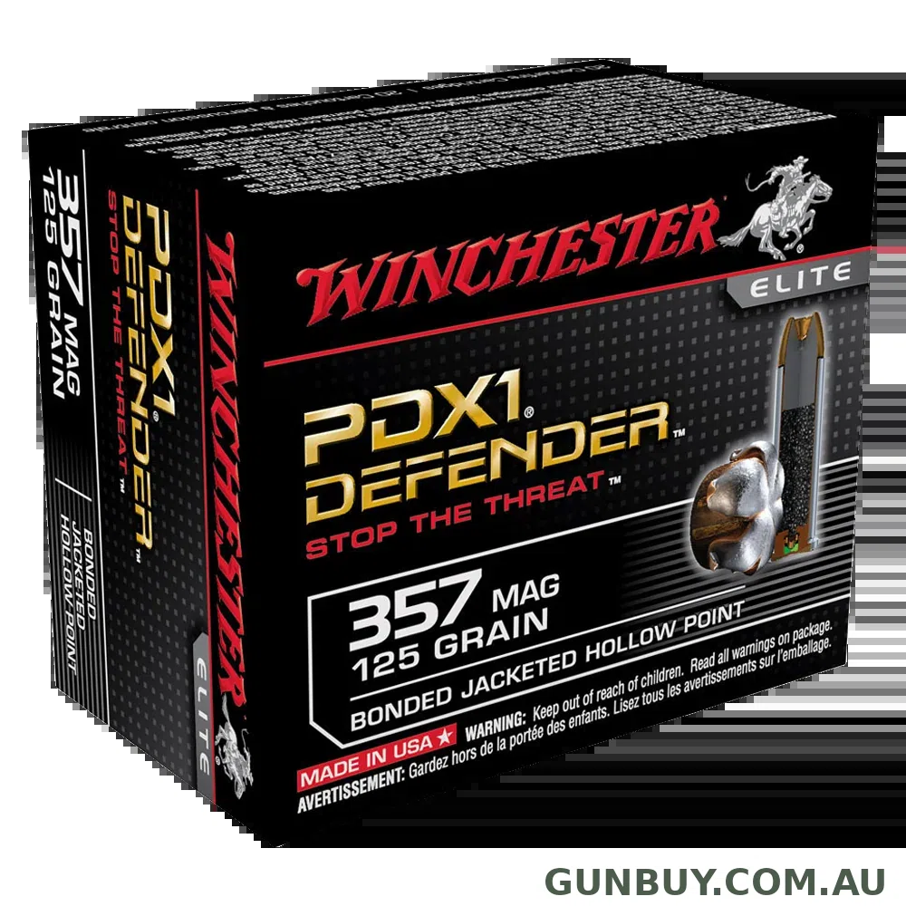 Winchester PDX1 Defender 357Mag 125gr - 20 Pack