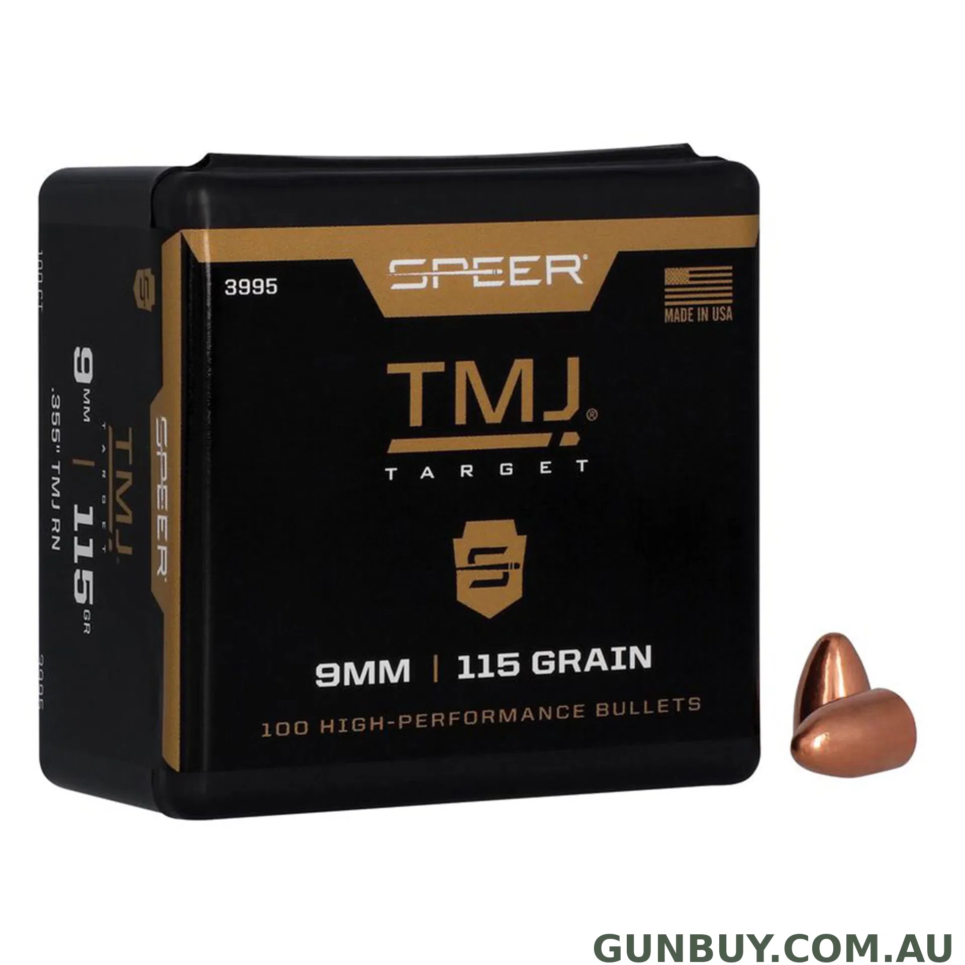 Speer 9mm 115gr TMJ
