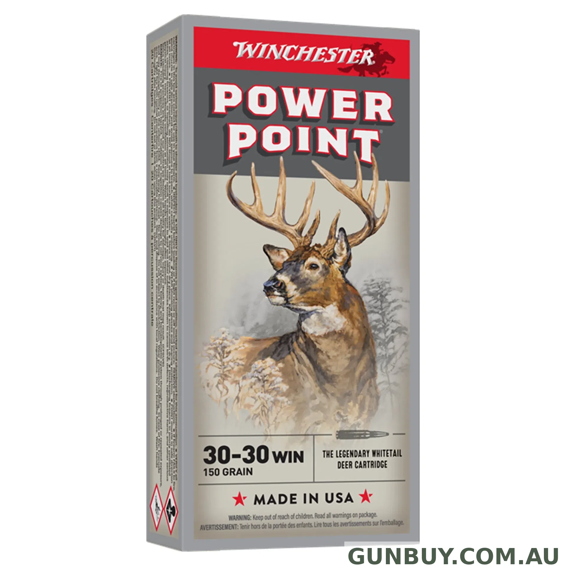 Winchester Power Point 30-30 Win 150gr PP - 20 Pack