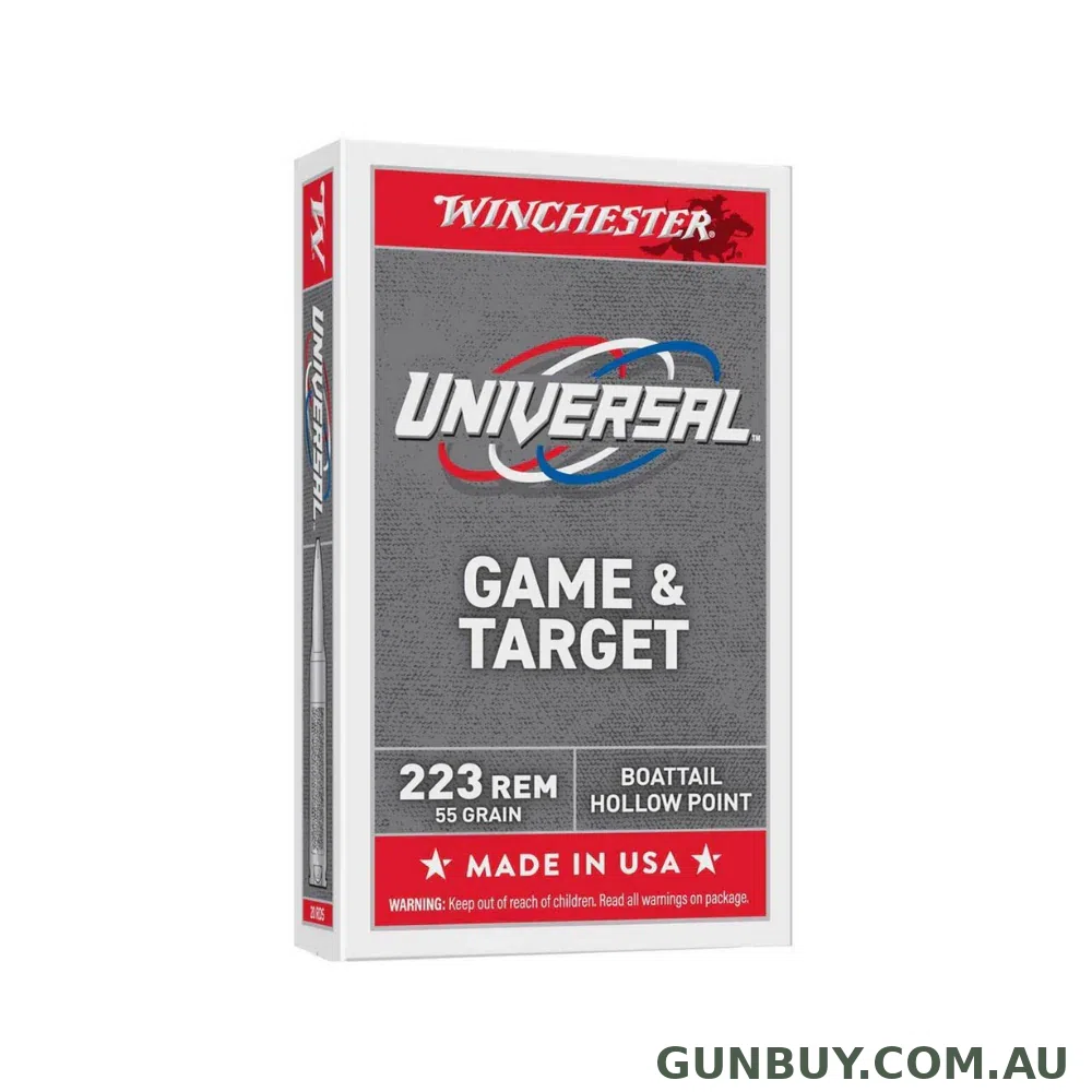 Winchester Universal Game and Target 55gr Hollow Point