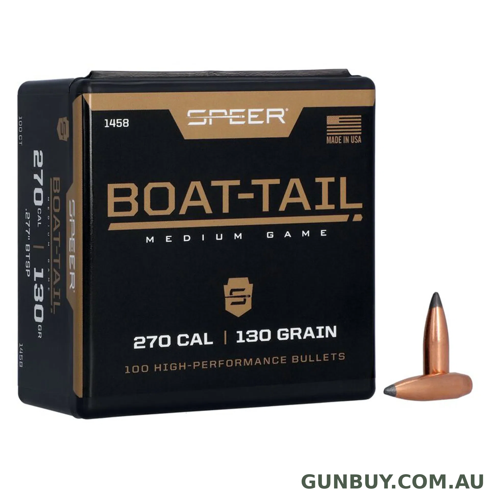 Sierra 270 130gr SPBT - 100 Pack