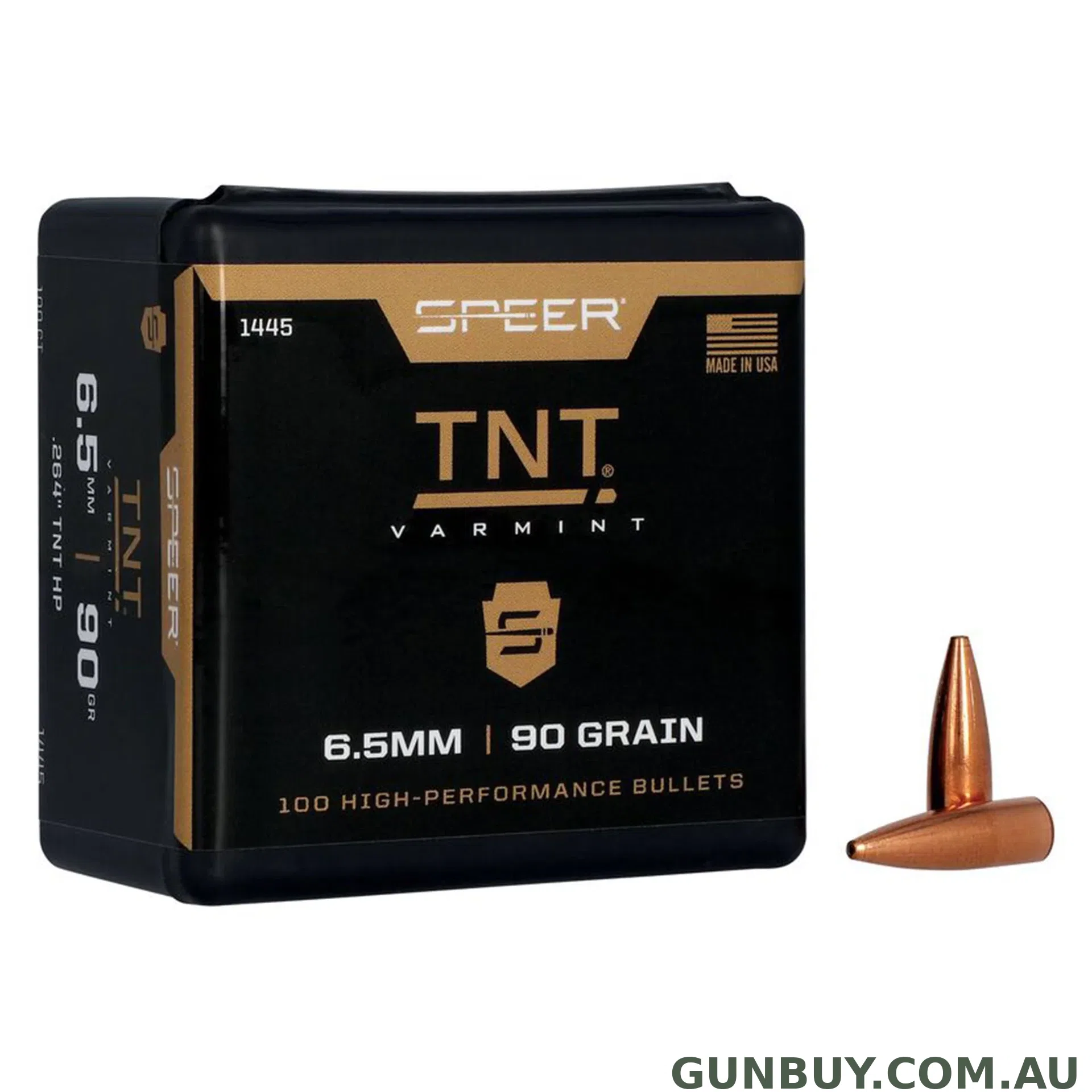 Speer 6.5mm 90gr HP TNT Varmint - 6.5mm / 100