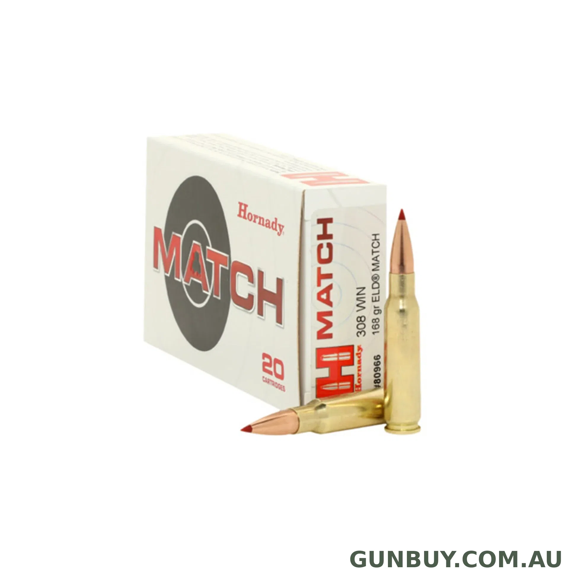 Hornady 308 Win 168gr ELD Match