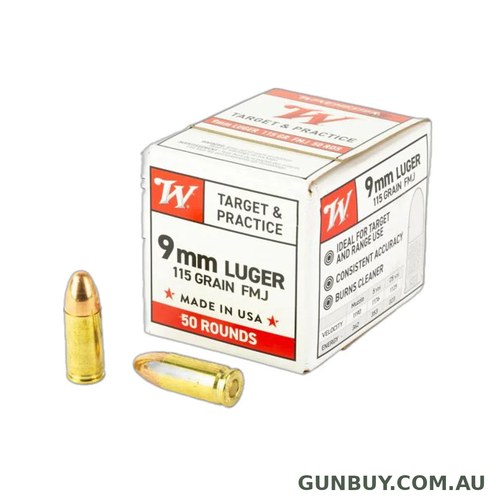 Winchester USA Para 115gr FMJ
