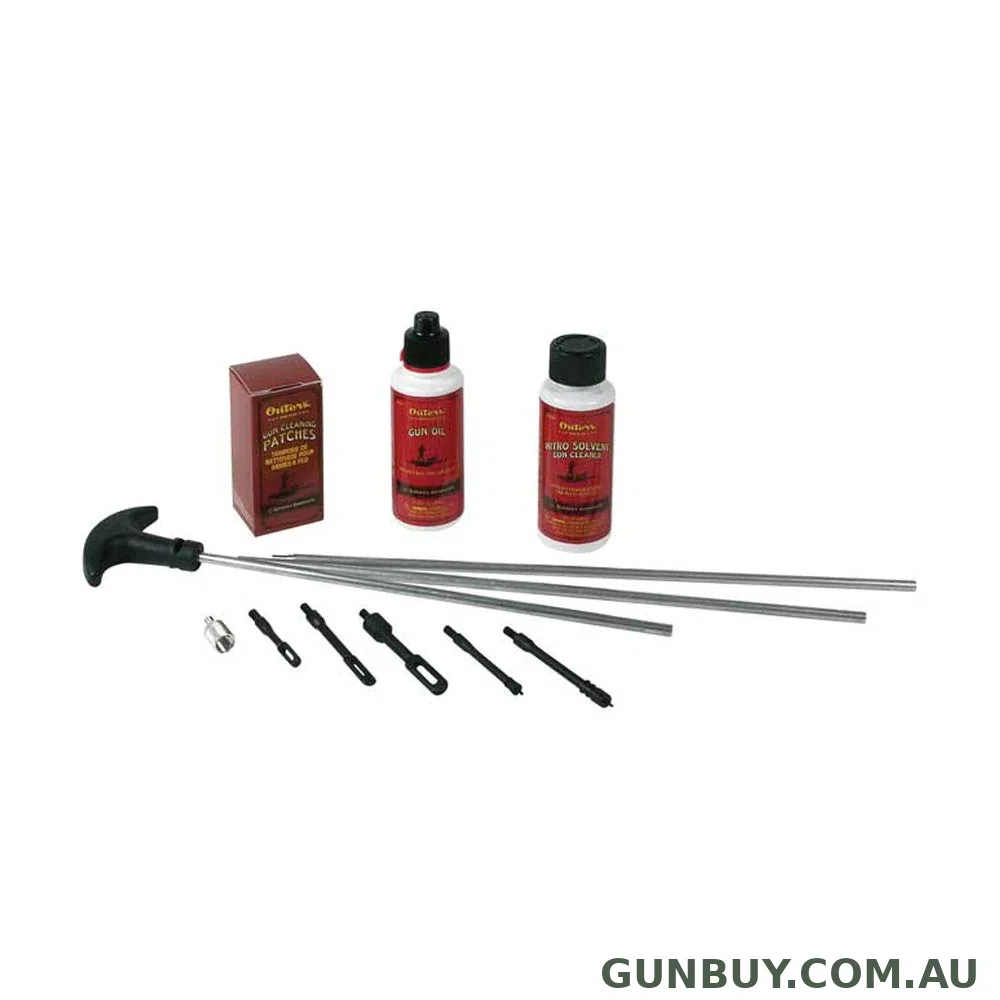 OUTERS Universal Cleaning Kit Aluminium Rod Clam Pack
