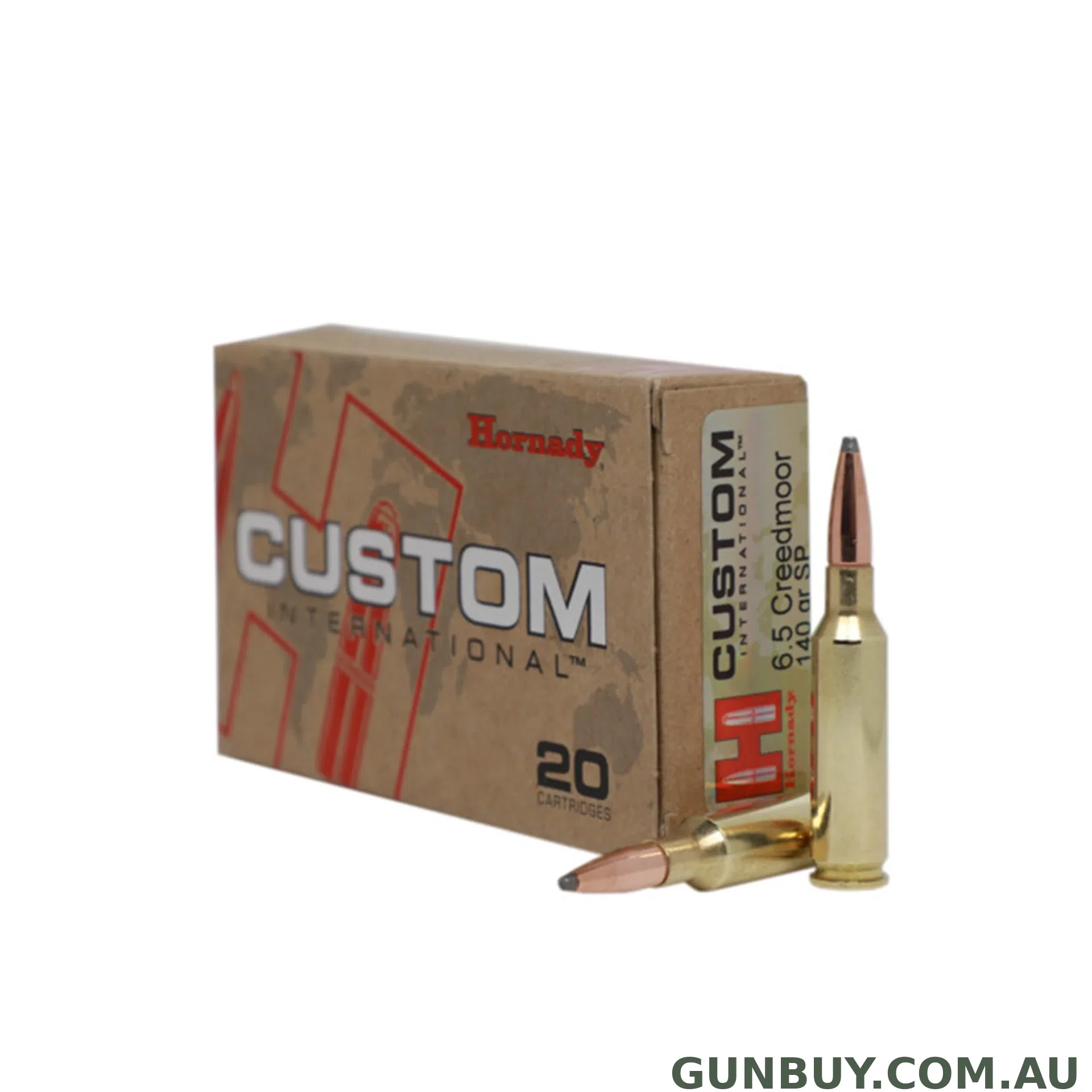 Hornady 6.5 Creedmoor 140gr SP Intl