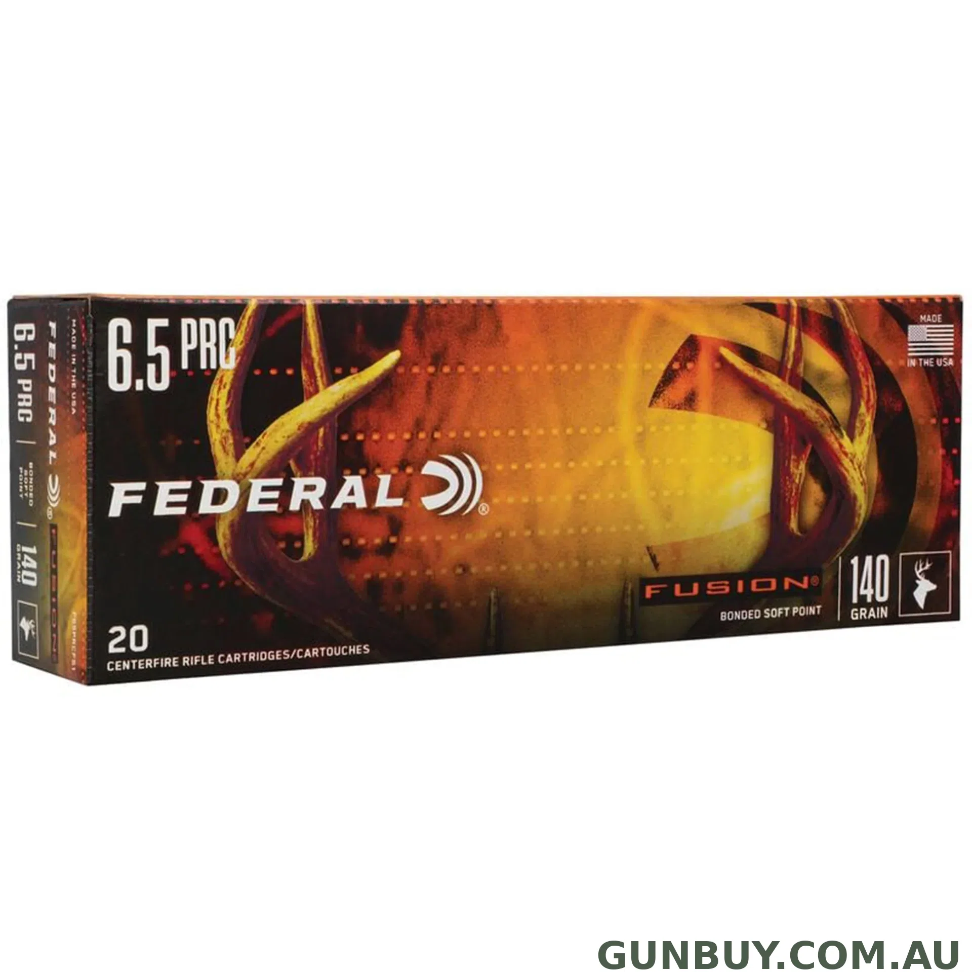 Federal 6.5 Prc 140gr Fusion SP