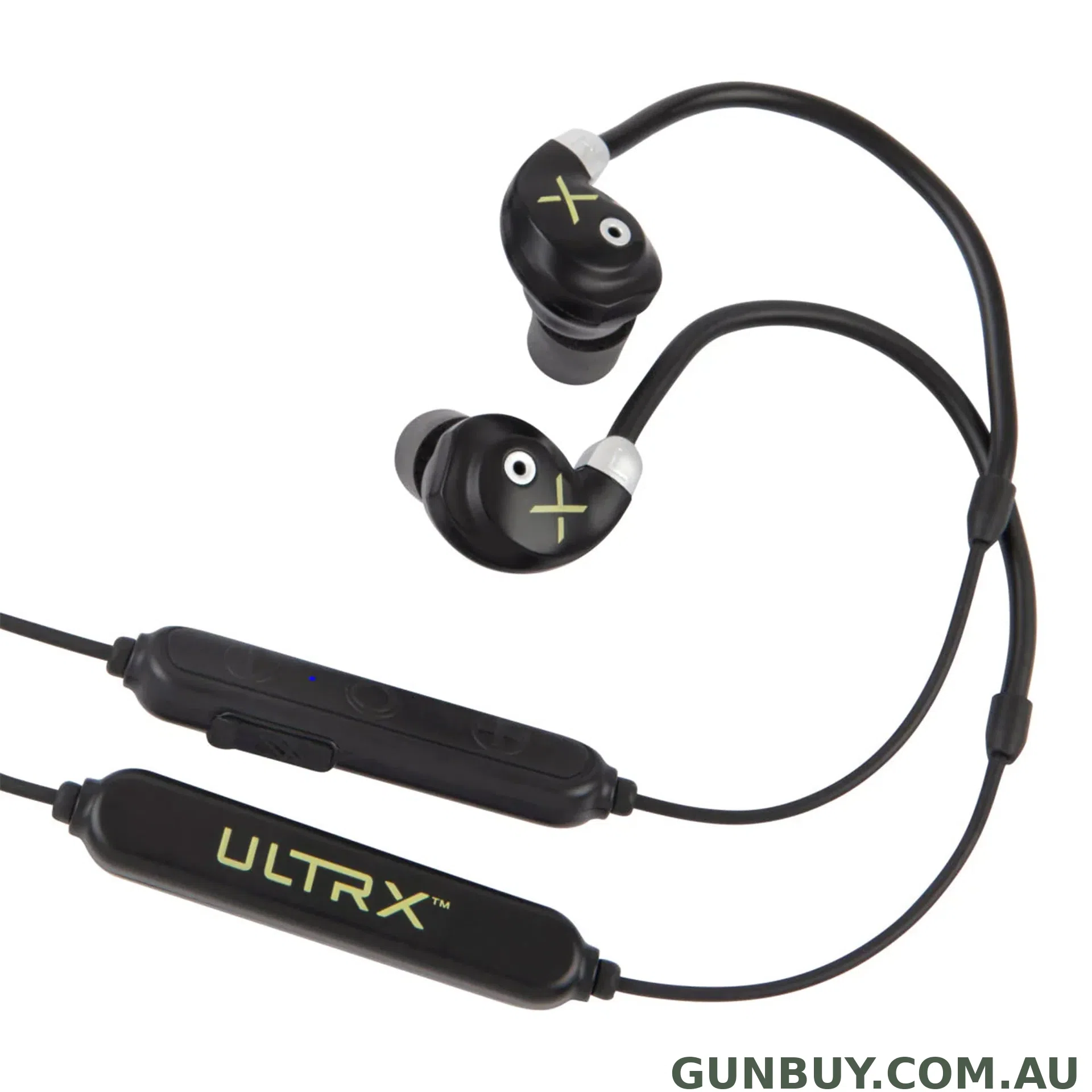 ALLEN Ultrx Bionic Fuse Bluetooth Ear Buds Behind The Neck