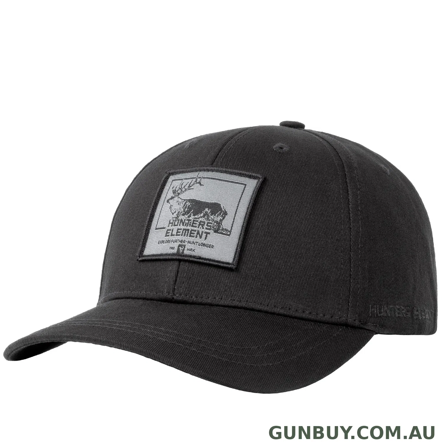 Hunters Element Fiordland Cap - Black / OSFA