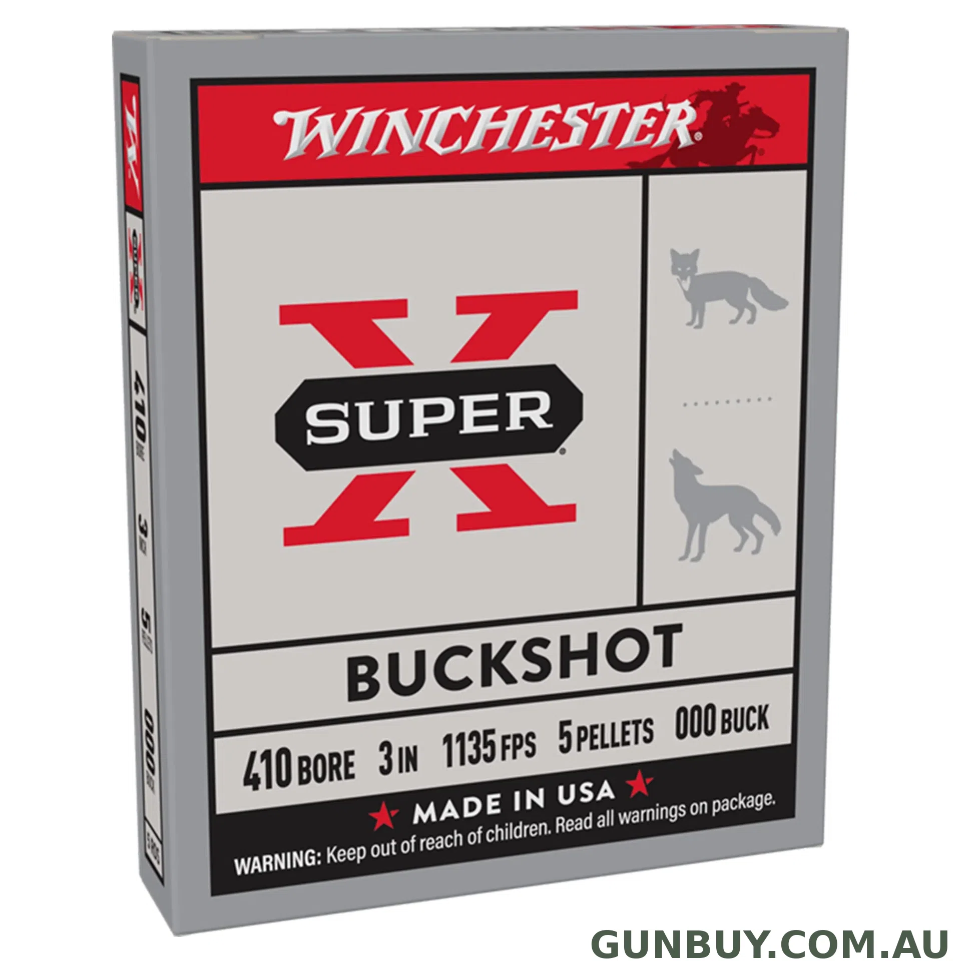 Winchester Super X 410G OOO 3" 5 Pellet / 5
