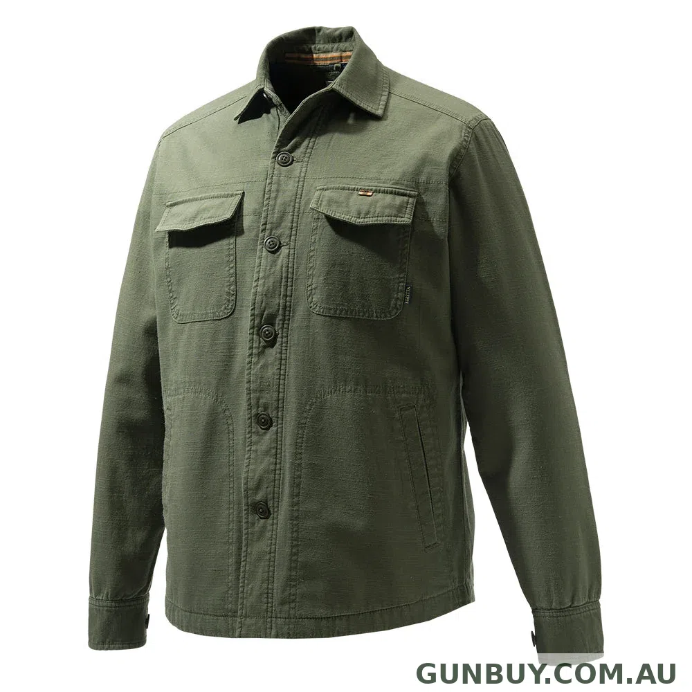 Horsley Park Gun Shop Heavy Overshirt - Green / M / Male