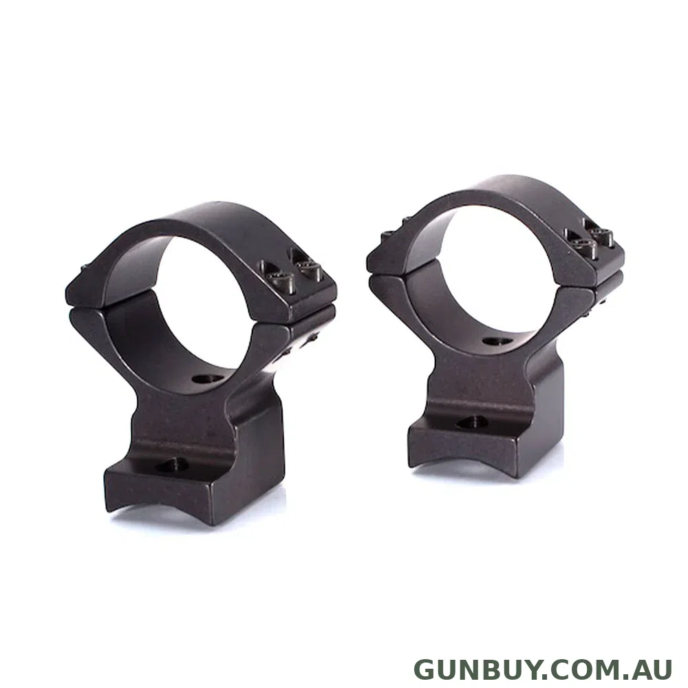 Talley Alloy Lightweight Rings for T-Bolt / Model 93R - 1" / High / Black