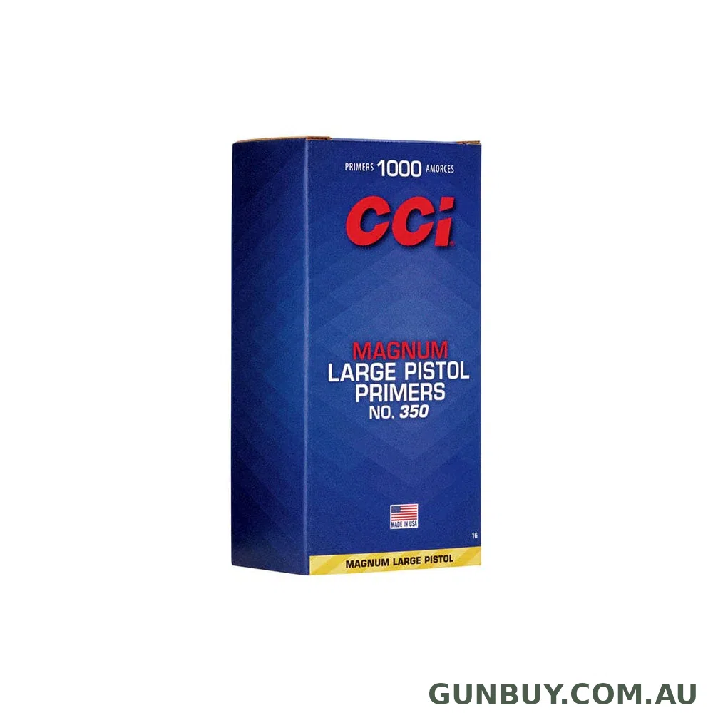 CCI Primer 350 Large Pistol Magnum - 100 Pack
