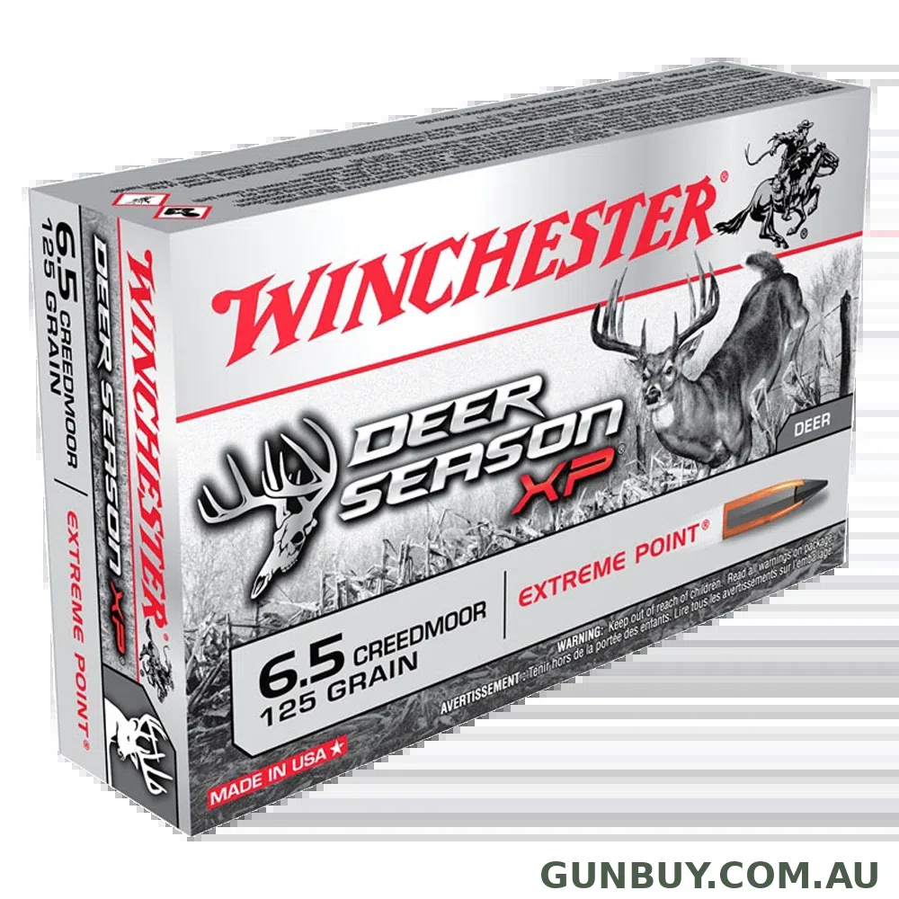 Winchester Deer Season 6.5 Creedmoor 125gr XP - 20 Pack