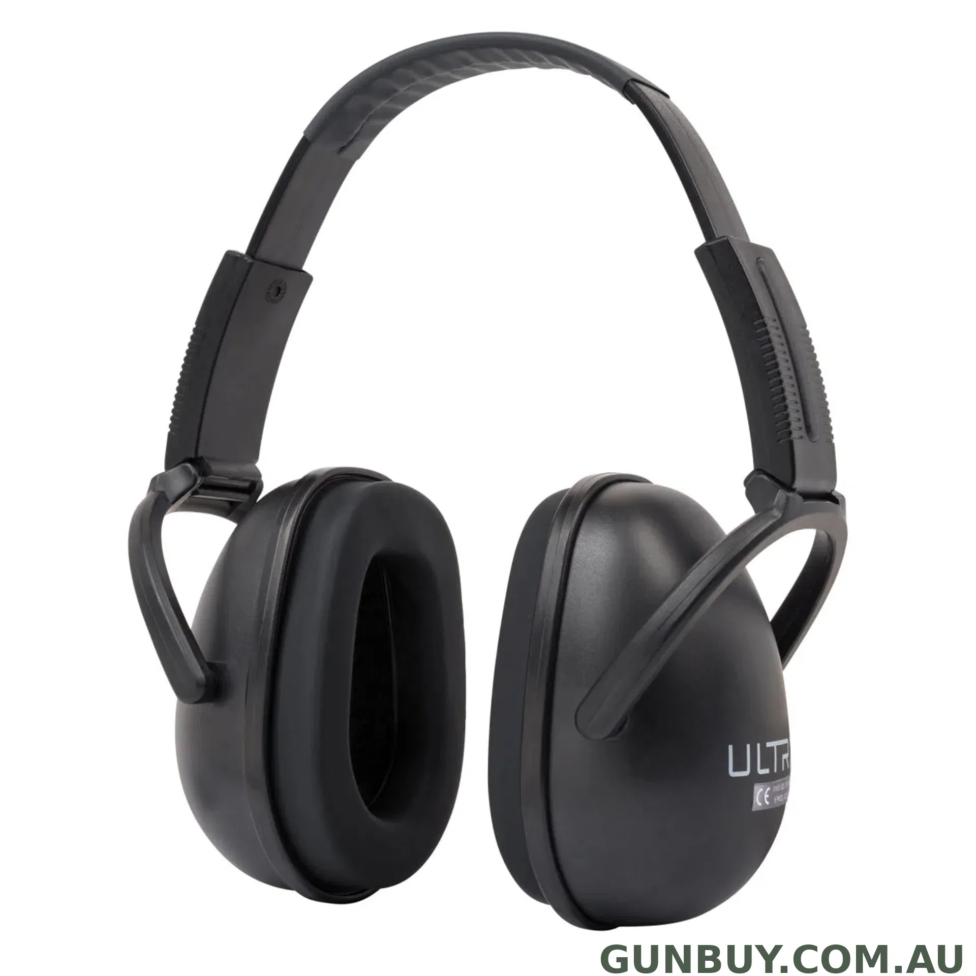 Ultrx Sound Blocker Passive Ear Muff 23NRR - Black