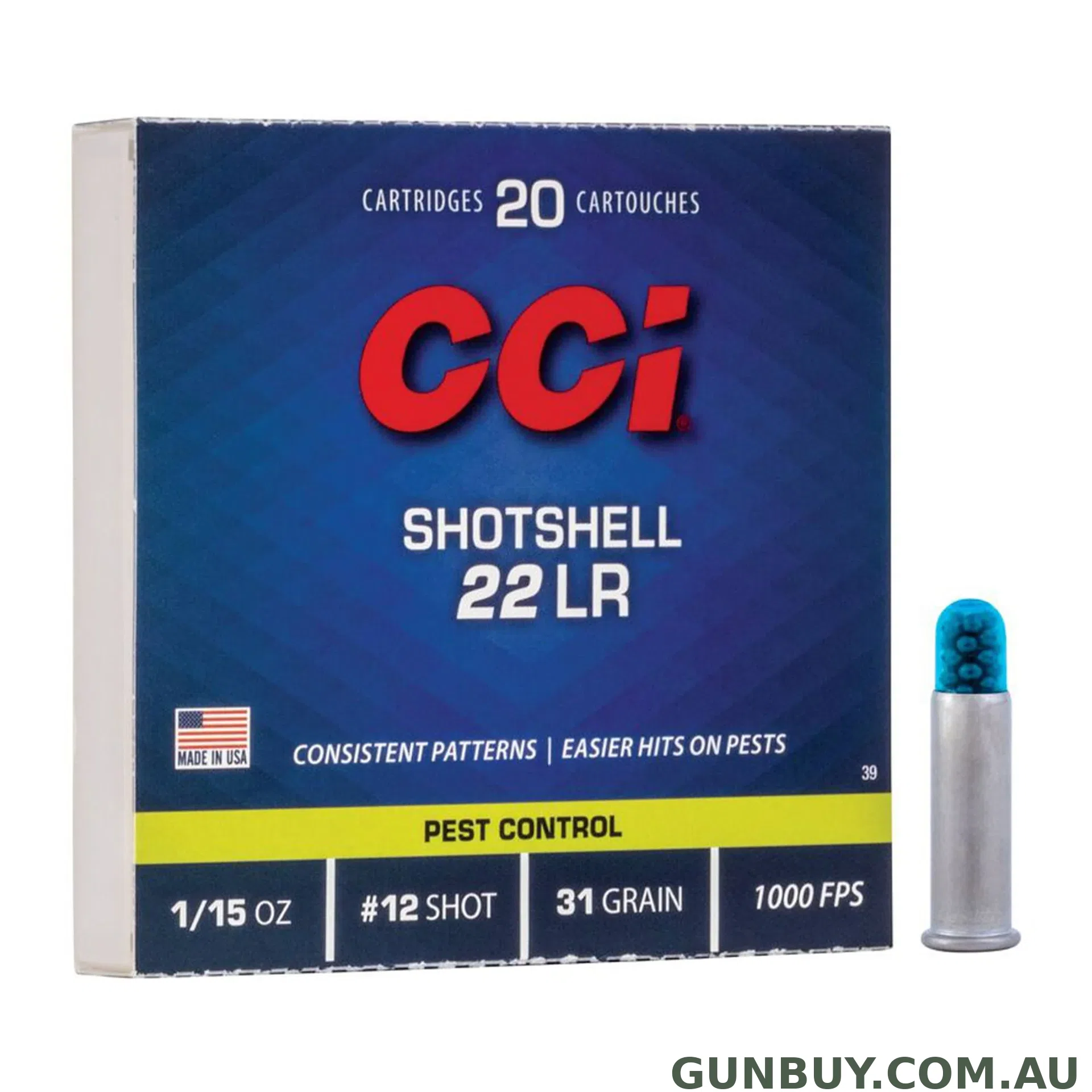 CCI Shotshell 22LR - 20