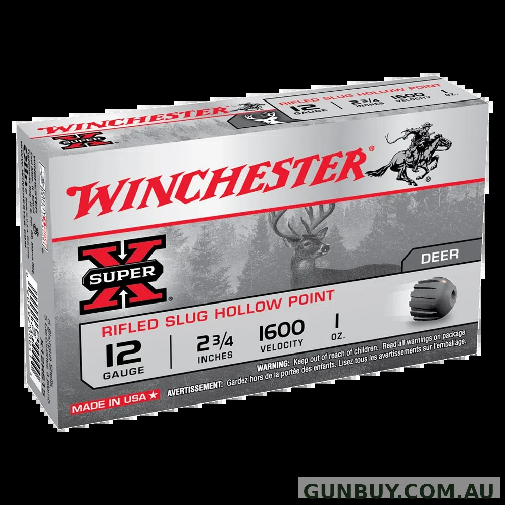 Winchester Super X 12G Rifled Slug 2-3/4" 28gm / 5