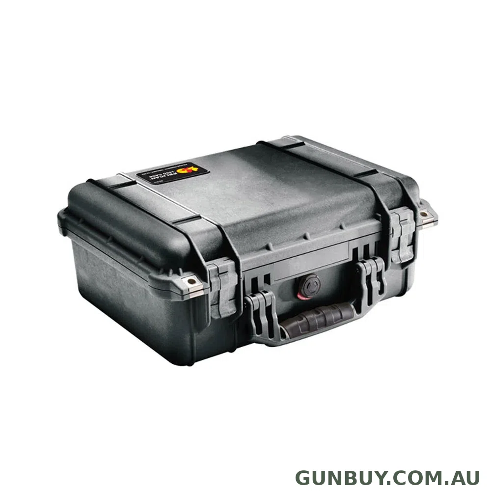 Pelican 1450 Medium Handgun Case - Black