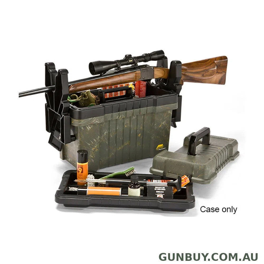 Plano Deluxe Shooters Case With Gun Rest - Camo
