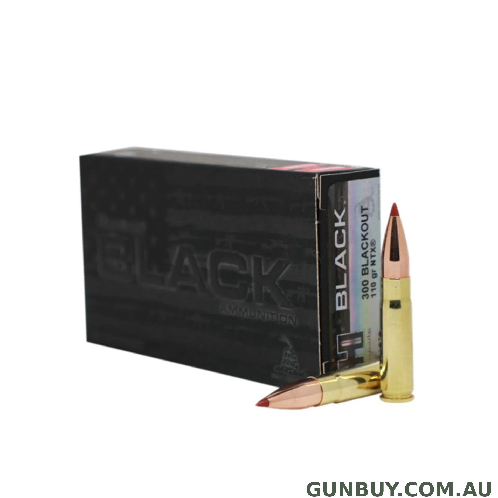 Hornady 300 Blackout 110gr NTX Black / 20