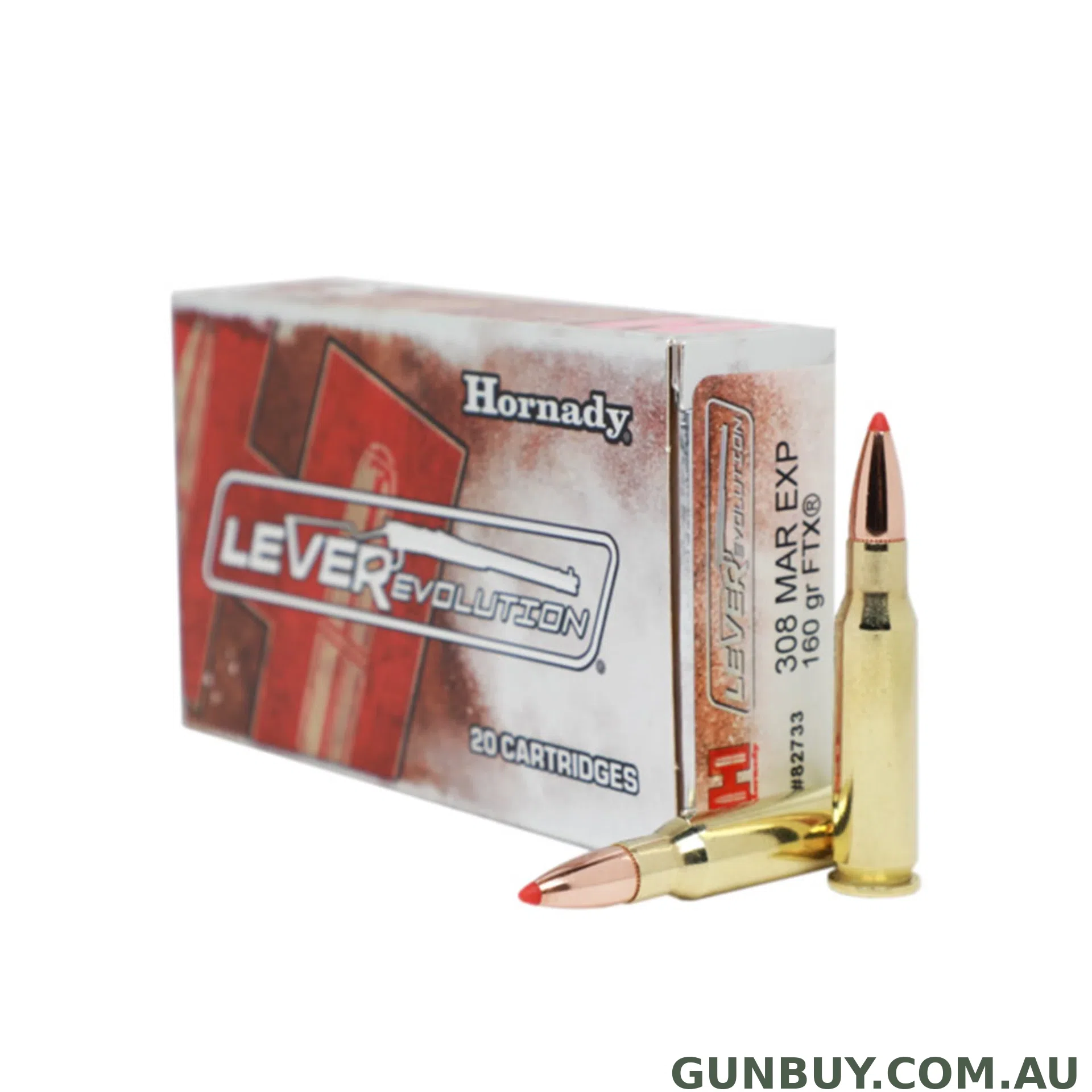 Hornady 308 Marlin Express 160gr LEVERevolution - 20 Pack