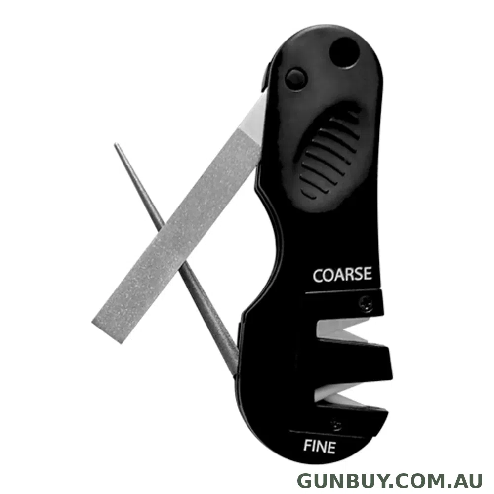 AccuSharp 4-in-1 Knife and Tool Sharpener - Black