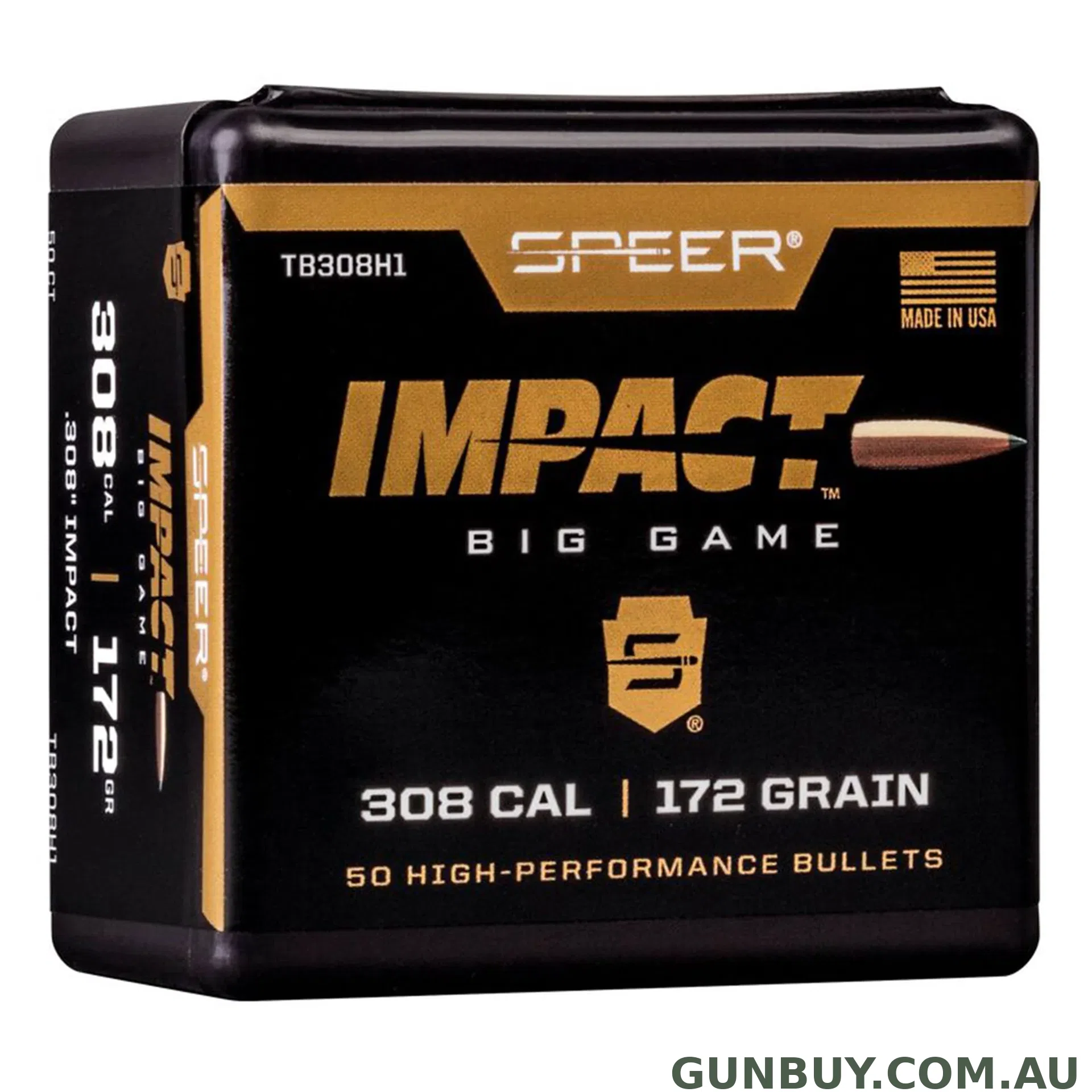 Nosler 308 172gr Impact - 50 Pack