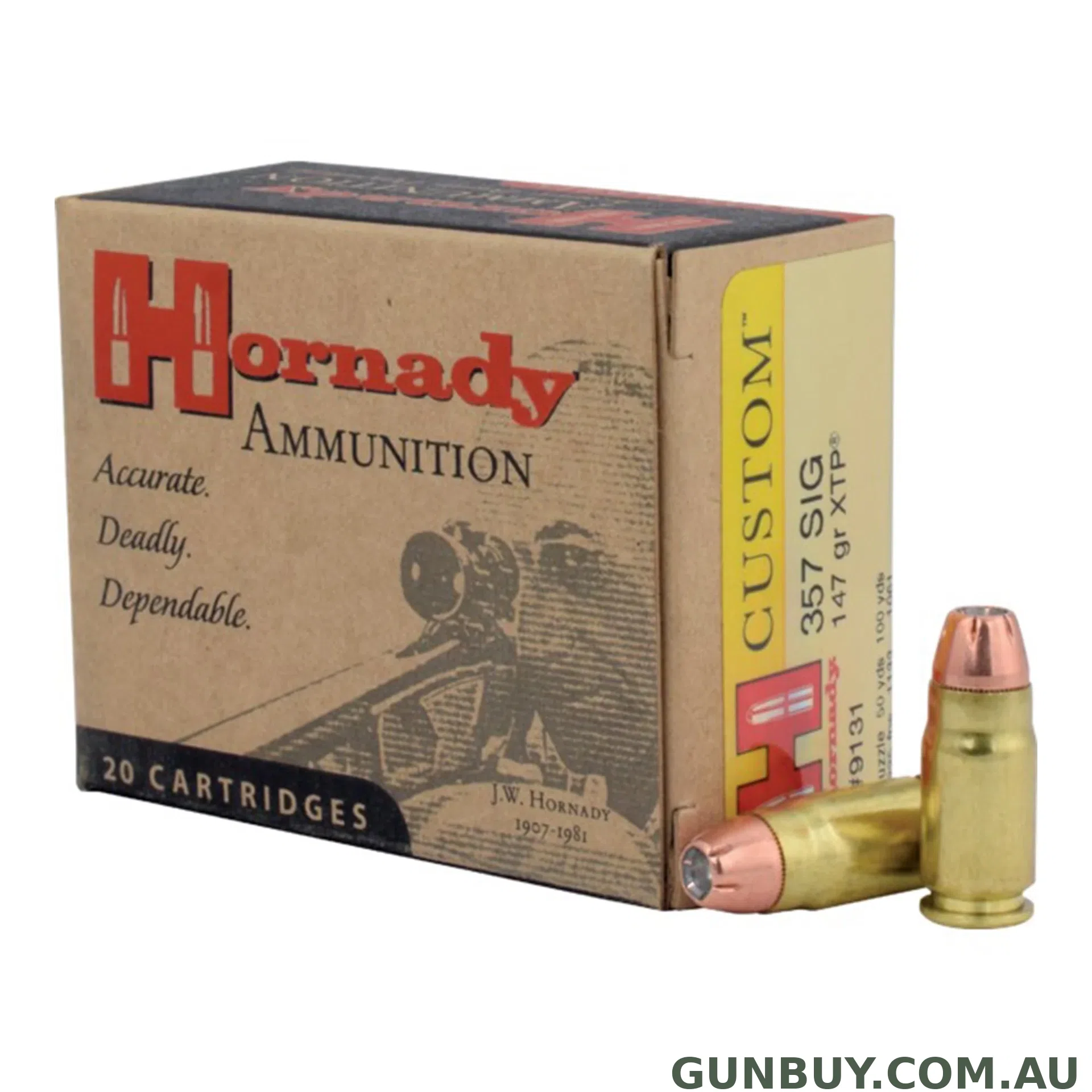 Hornady 147gr JHP/XTP - 20 pack