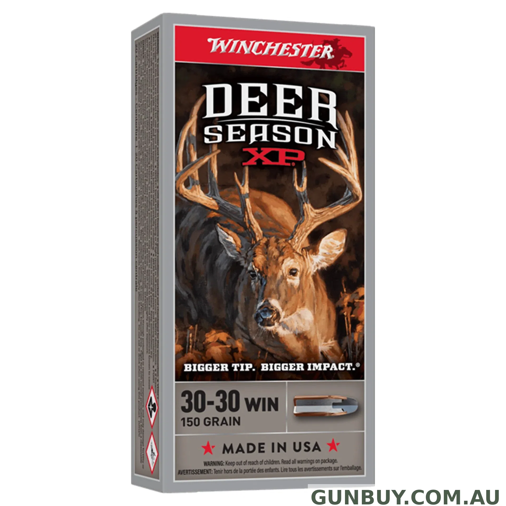 Winchester Deer Season 30-30 Win 150gr XP - 20 Pack