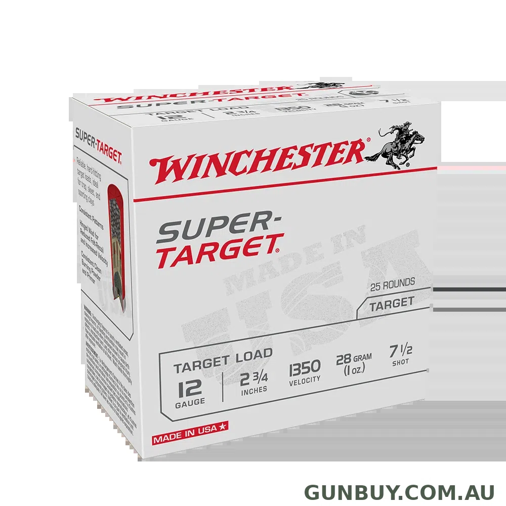 Winchester Super Target 12G 1350fps 7.5 2-3/4" 28gm / 25
