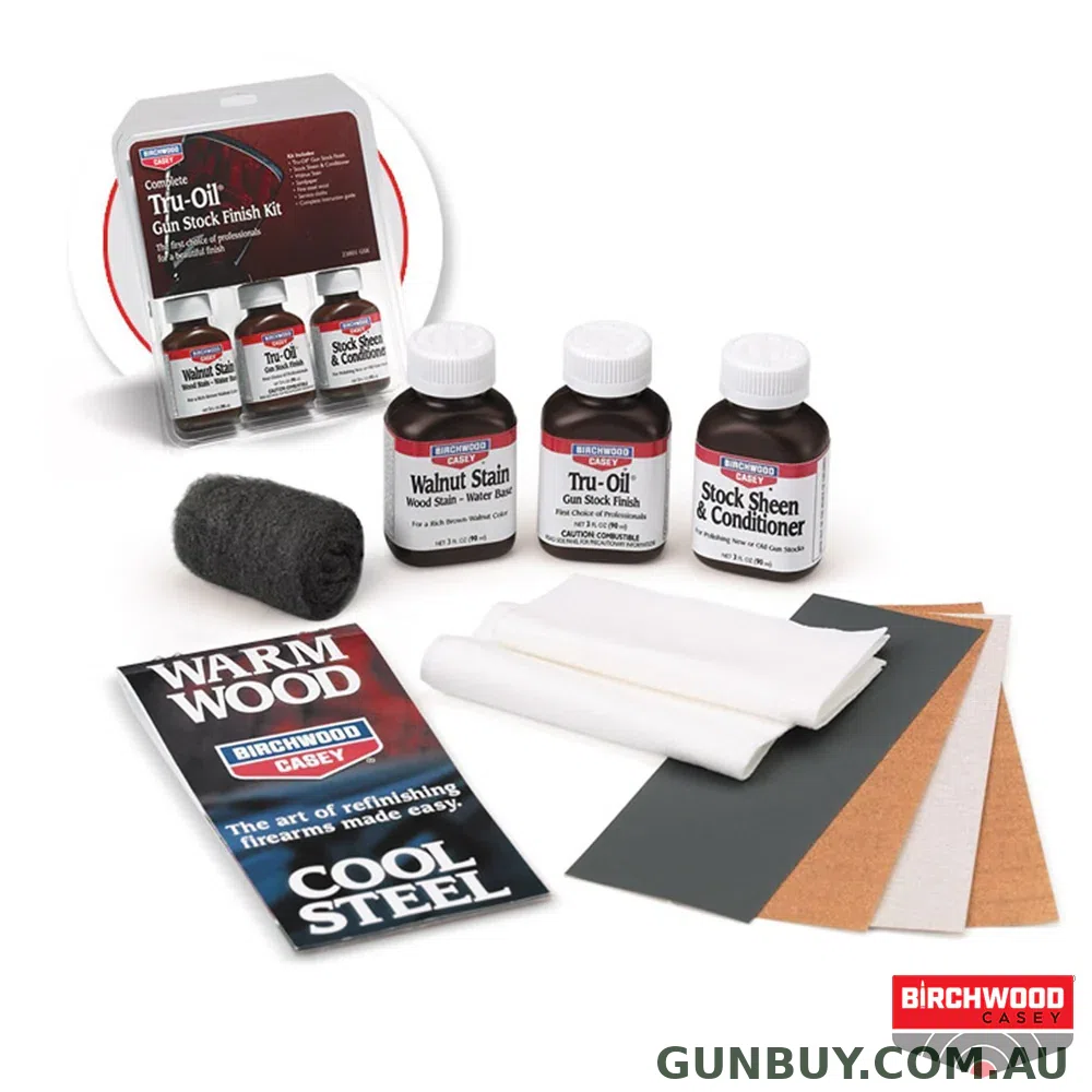 Birchwood Casey Tru-Oil Stock Finishing Kit