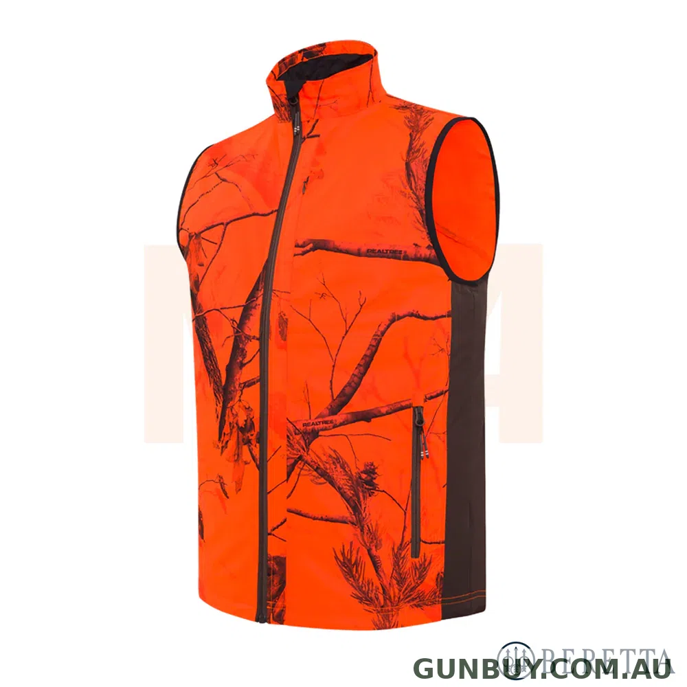 Beretta Windshell EVO Vest Realtree Orange