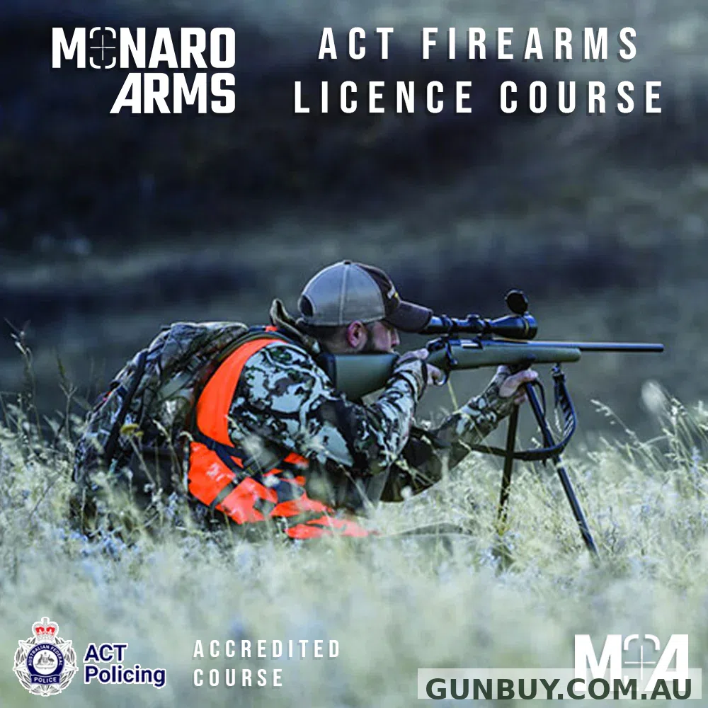 Monaro Arms ACT Firearms Licence Course