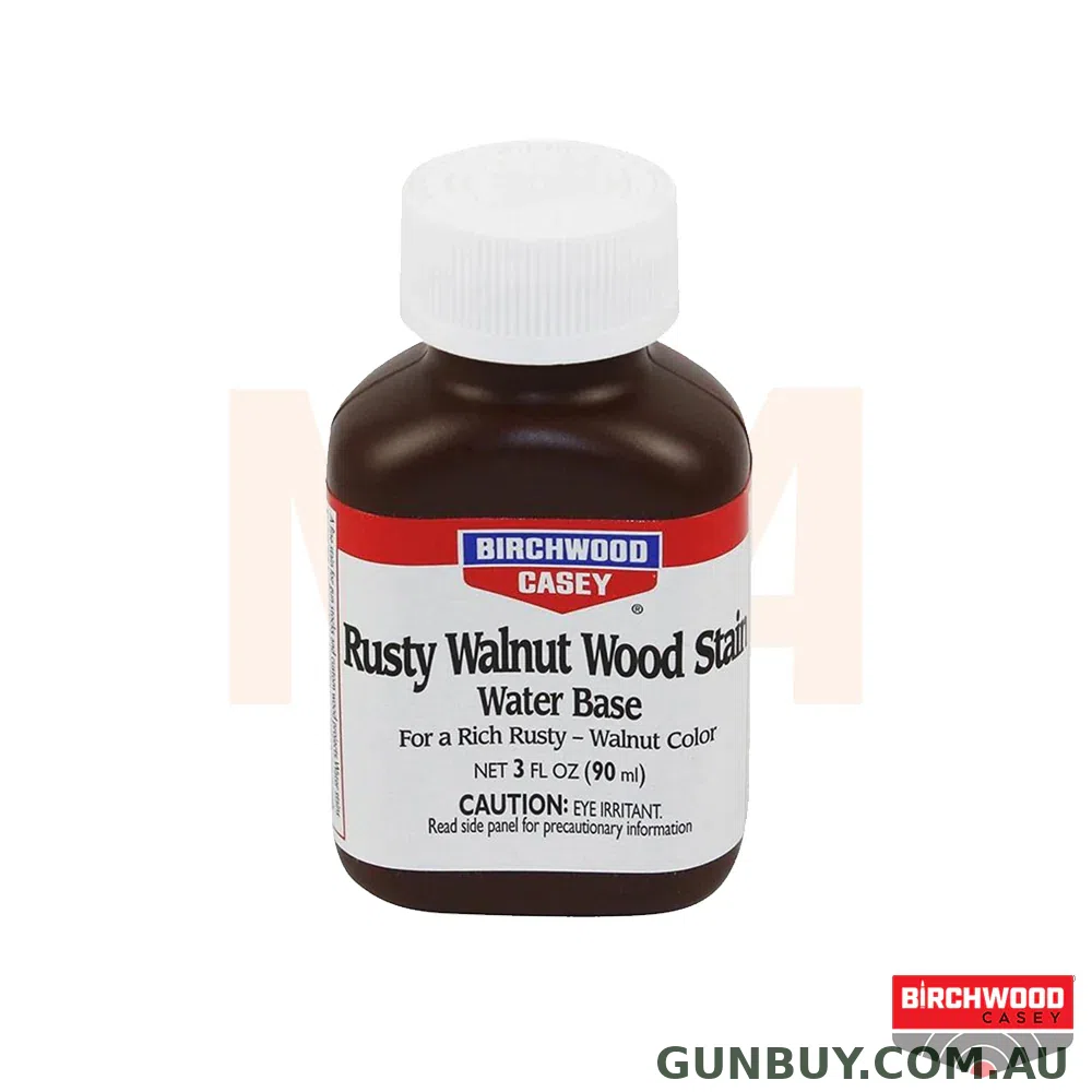 Birchwood Casey Rusty Walnut Wood Stain 3oz