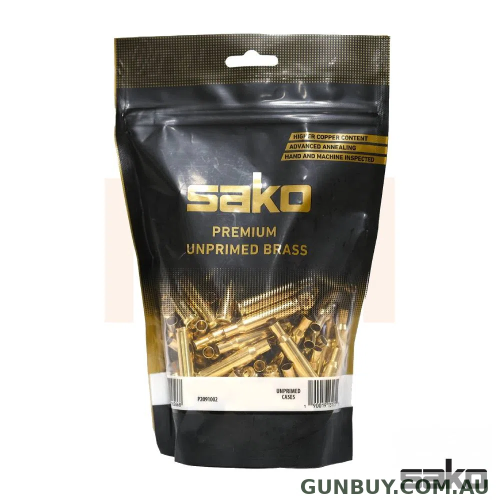 Sako Unprimed Brass