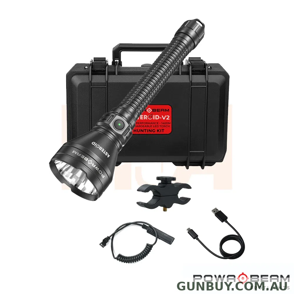 Powa Beam Asteroid V2 Torch Hunters Kit