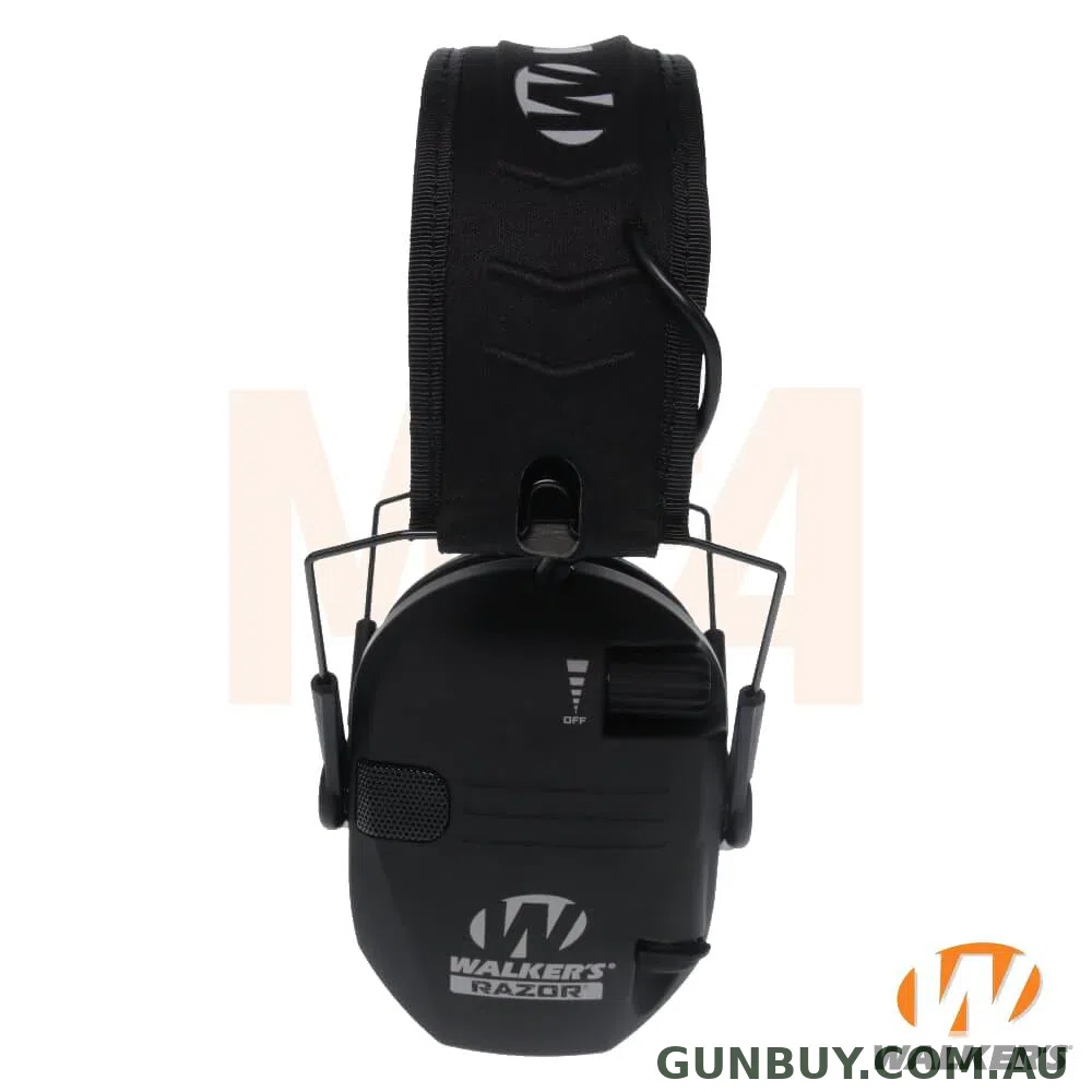 Walkers Razor Slim Electronic Ear Muffs Black