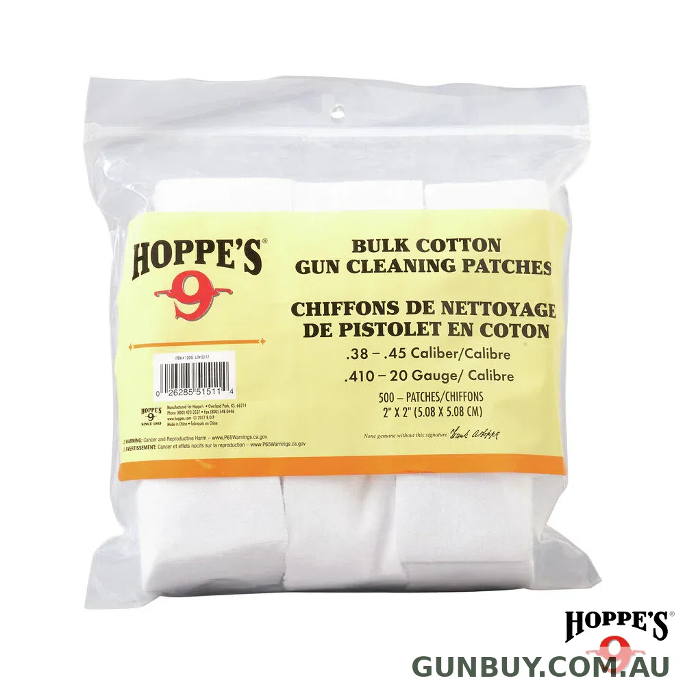 Hoppes Cotton Patches