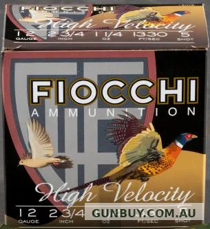 Fiocchi High Velocity 1 1/4oz 5 Shot 2 3/4 Inch 1330FPS