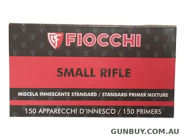 Fiocchi small rifle primers per 150