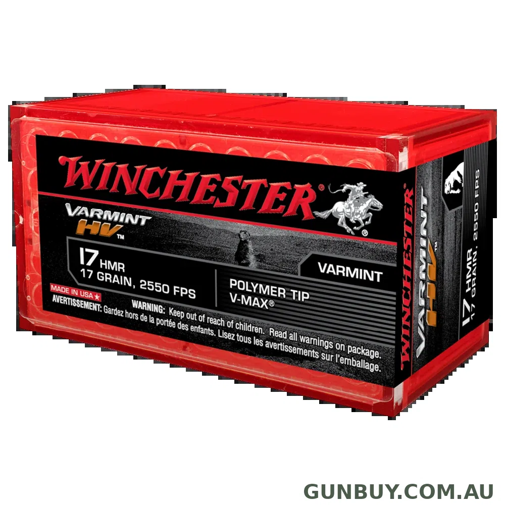 Winchester Polymer Tip 17gr 2550fps